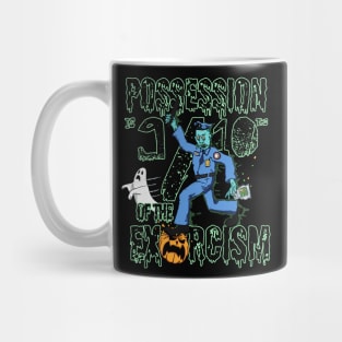 Possession is 9/10ths of the Exorcism, Halloween Police T-Shirt (Dark Version) Mug